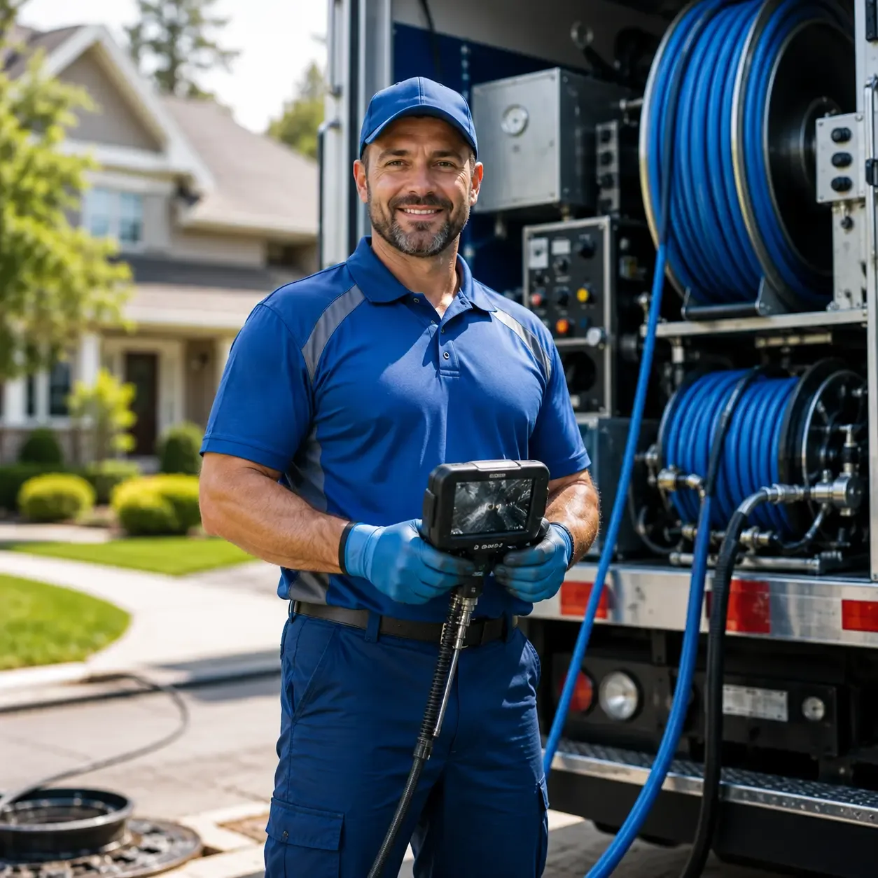 Local outdoor drain cleaning specialists in Mattoon, WI
